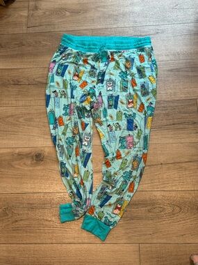 Little Sleepies Monster Inc Door-Print Pajama Pants